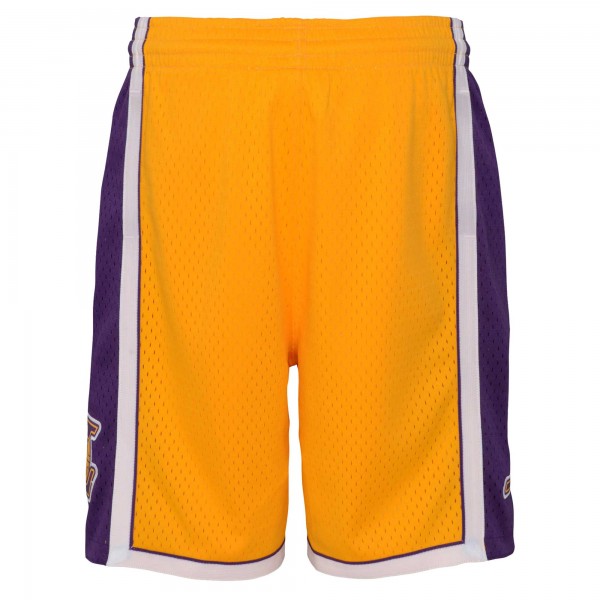 Шорты Los Angeles Lakers Mitchell & Ness Youth Hardwood Classics Swingman - Gold