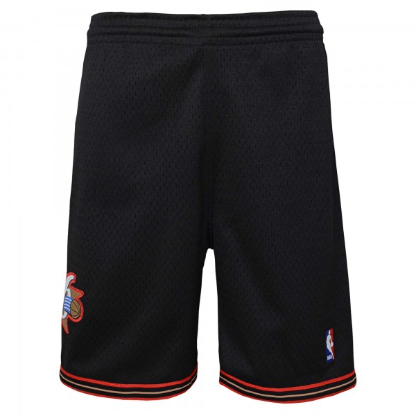 Шорты Philadelphia 76ers Mitchell & Ness Youth Hardwood Classics Swingman - Black