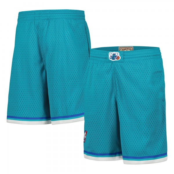 Шорты Charlotte Hornets Mitchell & Ness Youth Hardwood Classics Swingman - Teal