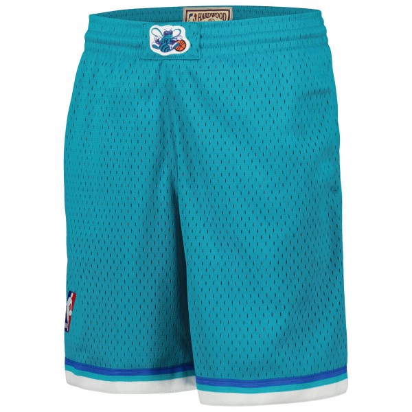 Шорты Charlotte Hornets Mitchell & Ness Youth Hardwood Classics Swingman - Teal