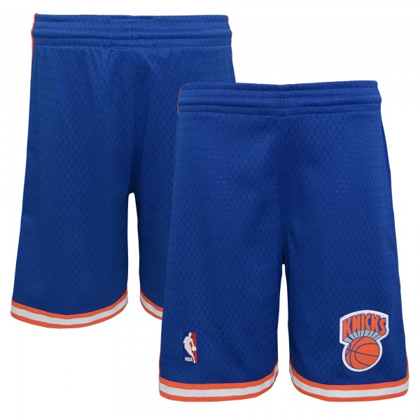 Шорты New York Knicks Mitchell & Ness Youth Hardwood Classics Swingman - Blue