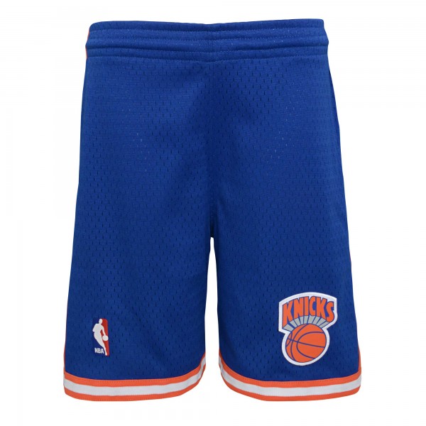 Шорты New York Knicks Mitchell & Ness Youth Hardwood Classics Swingman - Blue