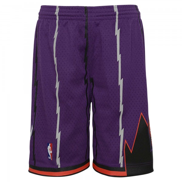Шорты Toronto Raptors Mitchell & Ness Youth Hardwood Classics Swingman - Purple