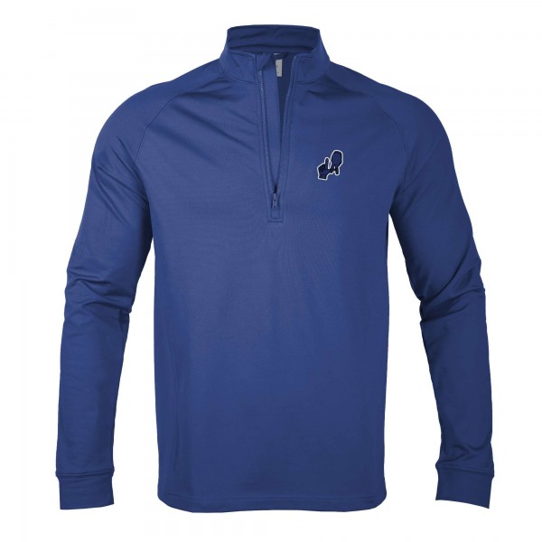 Los Angeles Dodgers Levelwear Royal City Connect Calibre Insignia Core Quarter-Zip Pullover Top