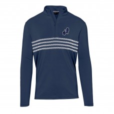 Los Angeles Dodgers Levelwear Navy City Connect Asher Insignia Core Quarter-Zip Pullover Top