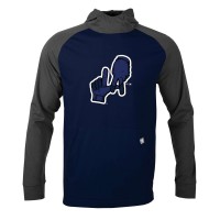 Los Angeles Dodgers Levelwear Navy City Connect Uproar Core Logo Pullover Hoodie