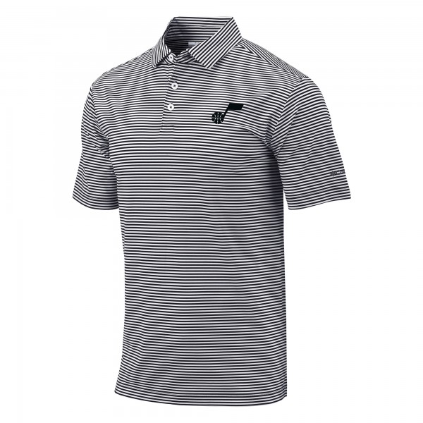 Поло Utah Jazz Columbia Omni-Wick Club Invite - Black