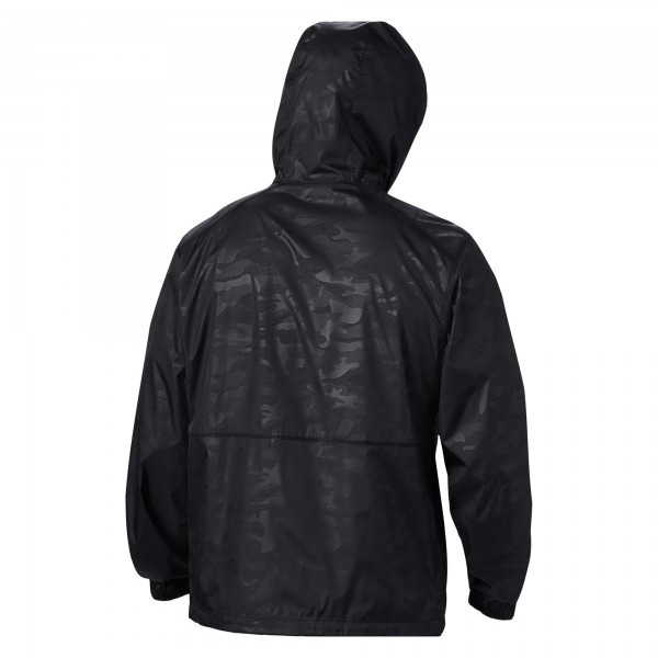 Ветровка на молнии Utah Jazz Columbia Camo Flash Forward - Black