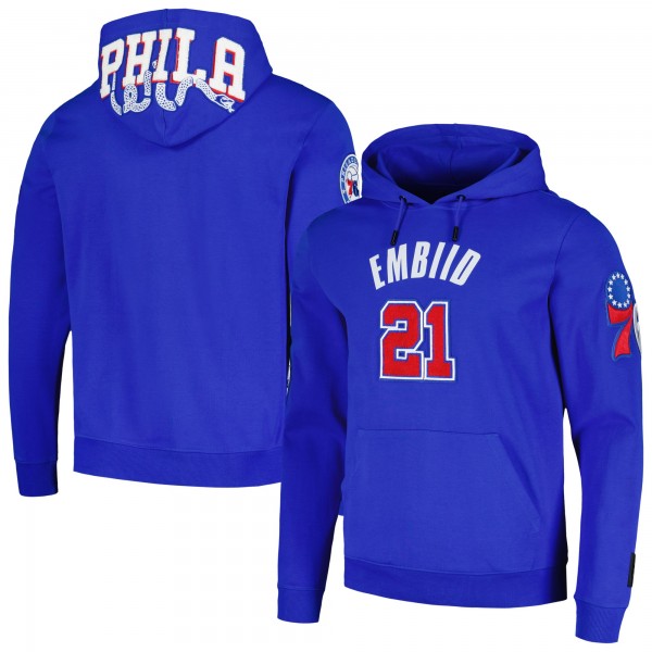 Толстовка Joel Embiid Philadelphia 76ers Pro Standard Player - Royal