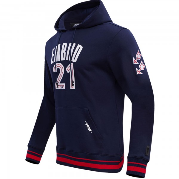 Именная толстовка Joel Embiid Philadelphia 76ers Pro Standard 2023/24 City Edition - Navy