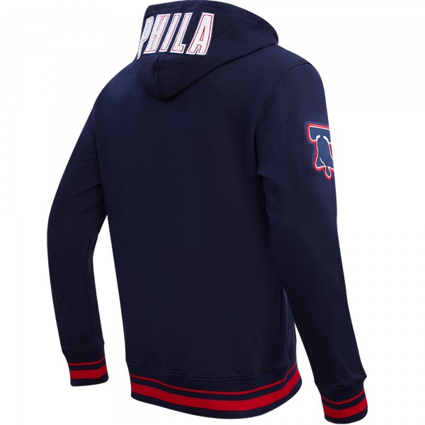 Именная толстовка Joel Embiid Philadelphia 76ers Pro Standard 2023/24 City Edition - Navy