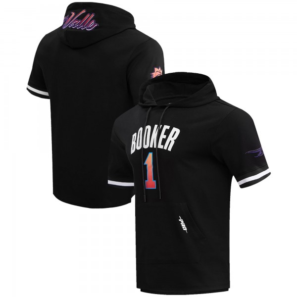 Именная футболка с капюшоном Devin Booker Phoenix Suns Pro Standard 2023/24 City Edition - Black