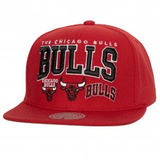 Бейсболка Chicago Bulls Mitchell & Ness Champ Stack - Red