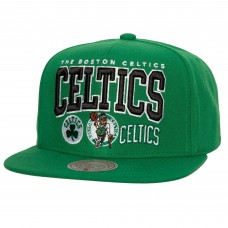 Бейсболка Boston Celtics Mitchell & Ness Champ Stack - Kelly Green