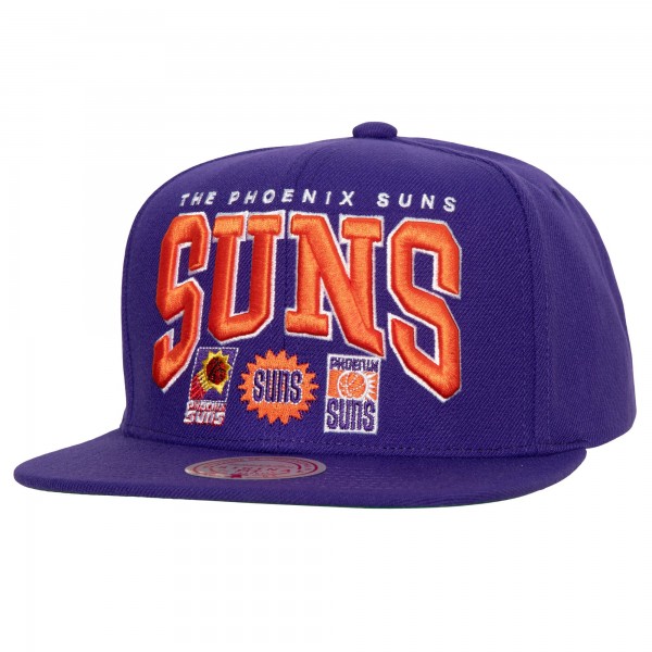 Бейсболка Phoenix Suns Mitchell & Ness Champ Stack - Purple