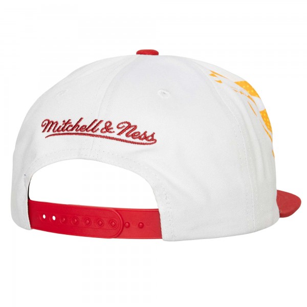 Бейсболка Miami Heat Mitchell & Ness Hot Fire - White