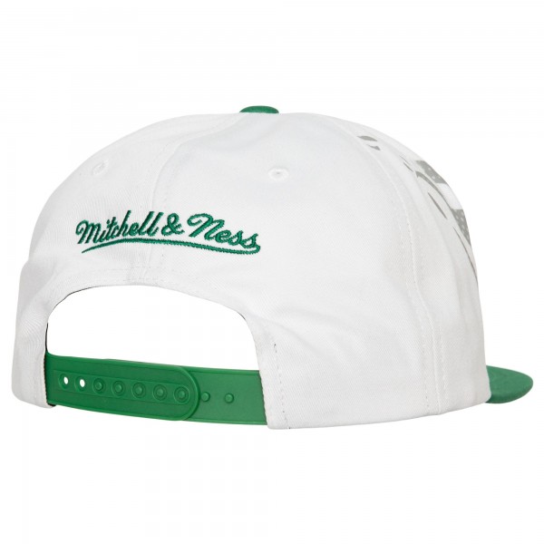 Бейсболка Boston Celtics Mitchell & Ness Hot Fire - White