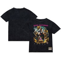 Футболка Tony Parker San Antonio Spurs Mitchell & Ness Crowned - Black