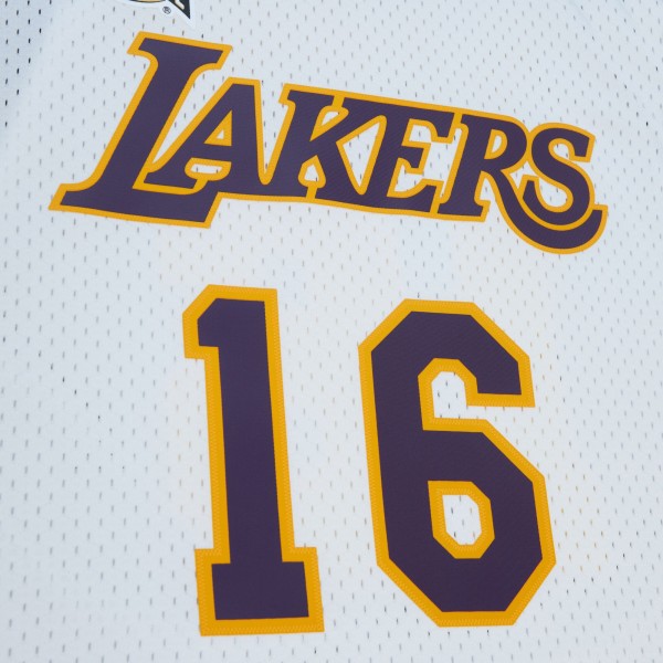 Игровая форма  Pau Gasol Los Angeles Lakers Mitchell & Ness Unisex Hall of Fame Class of 2023 Throwback Swingman - White