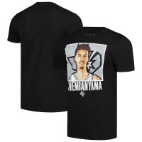 Футболка Victor Wembanyama San Antonio Spurs Stadium Essentials Player Box Out - Black