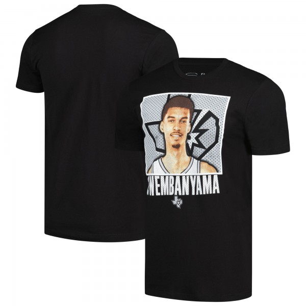 Футболка Victor Wembanyama San Antonio Spurs Stadium Essentials Player Box Out - Black