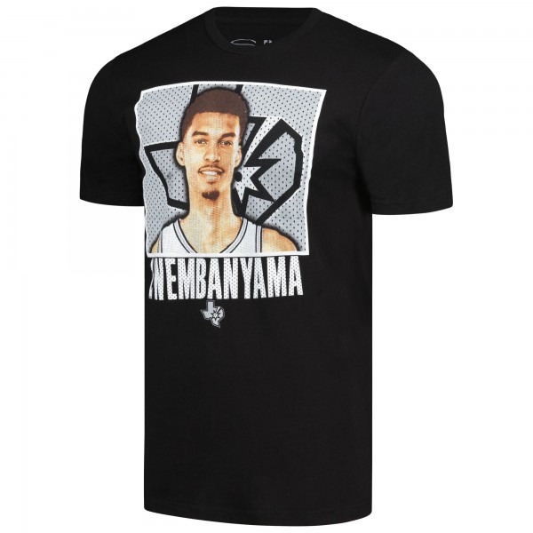 Футболка Victor Wembanyama San Antonio Spurs Stadium Essentials Player Box Out - Black