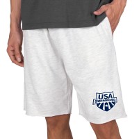 USA Swimming Concepts Sport Mainstream Terry Shorts - Oatmeal