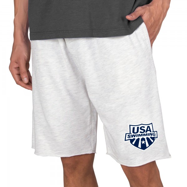 USA Swimming Concepts Sport Mainstream Terry Shorts - Oatmeal
