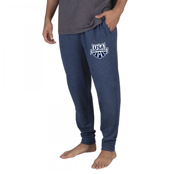 USA Swimming Concepts Sport Mainstream Cuffed Terry Pants - Navy