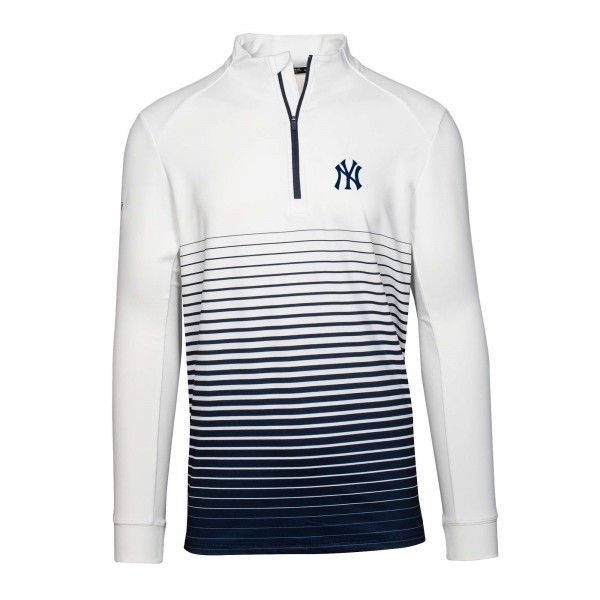 Кофта на короткой молнии New York Yankees Levelwear Beam Insignia 2.0 - Navy/White