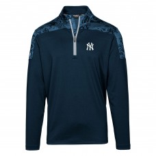 Кофта на короткой молнии New York Yankees Levelwear Luca Insignia 2.0 - Navy