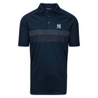 New York Yankees Levelwear Navy Mason Insignia 2.0 Polo