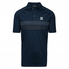 New York Yankees Levelwear Navy Mason Insignia 2.0 Polo