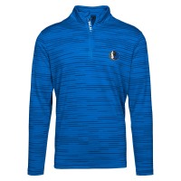 Кофта на короткой молнии Dallas Mavericks Levelwear Gear Insignia Core - Royal
