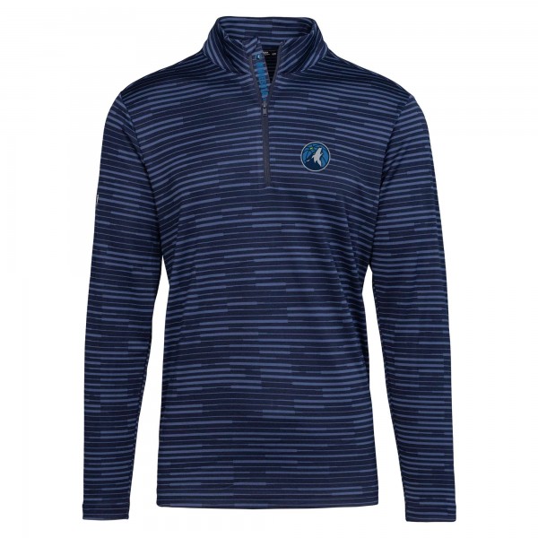 Кофта на короткой молнии Minnesota Timberwolves Levelwear Gear Insignia Core - Navy