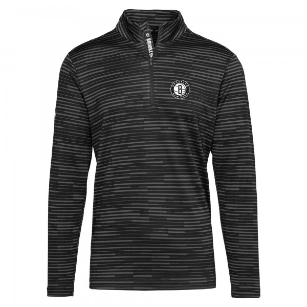 Кофта на короткой молнии Brooklyn Nets Levelwear Gear Insignia Core - Black
