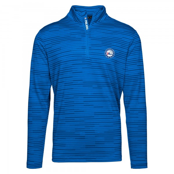 Кофта на короткой молнии Philadelphia 76ers Levelwear Gear Insignia Core - Royal
