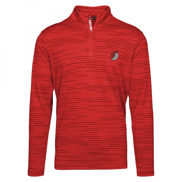 Кофта на короткой молнии Portland Trail Blazers Levelwear Gear Insignia Core - Red