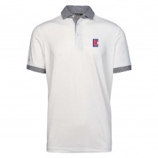 Поло LA Clippers Levelwear Thomas Core - White