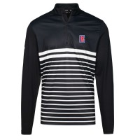 Кофта на короткой молнии LA Clippers Levelwear Draft Midlayer Insignia 2.0 - Black