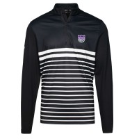 Кофта на короткой молнии Sacramento Kings Levelwear Draft Midlayer Insignia 2.0 - Black