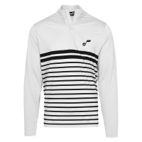 Кофта на короткой молнии Utah Jazz Levelwear Draft Midlayer Insignia 2.0 - White