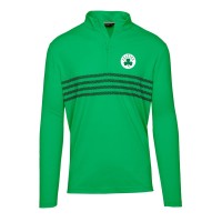 Кофта на короткой молнии Boston Celtics Levelwear Asher Insignia Core - Kelly Green