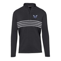 Кофта на короткой молнии Charlotte Hornets Levelwear Asher Insignia Core - Black
