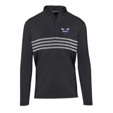 Кофта на короткой молнии Charlotte Hornets Levelwear Asher Insignia Core - Black