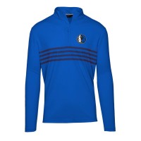 Кофта на короткой молнии Dallas Mavericks Levelwear Asher Insignia Core - Royal