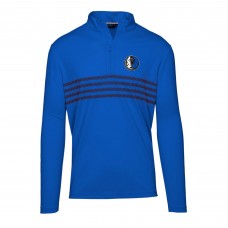 Кофта на короткой молнии Dallas Mavericks Levelwear Asher Insignia Core - Royal