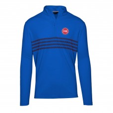 Кофта на короткой молнии Detroit Pistons Levelwear Asher Insignia Core - Royal