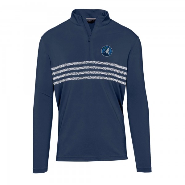 Кофта на короткой молнии Minnesota Timberwolves Levelwear Asher Insignia Core - Navy