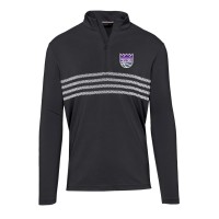 Кофта на короткой молнии Sacramento Kings Levelwear Asher Insignia Core - Black